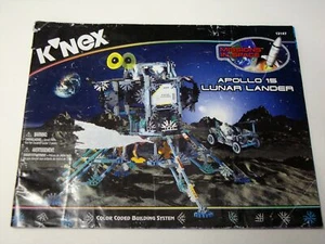 KNEX INSTRUCTION MANUAL ONLY #13147 Apollo 15 Lunar Lander Mission In Space Book - Picture 1 of 1