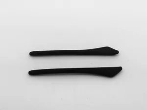 Aftermarket Silicone RayBan Replacement Temple Tips RB 3514, 3532, 3183 Black  - Picture 1 of 3