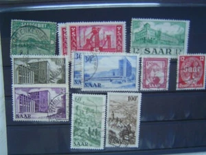 Briefmarken SAAR 12 Stück - Bild 1 von 1
