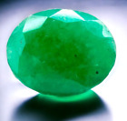 Natural Green Emerald 7.85 Cts Oval Cut Loose Gemstone Ag218
