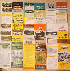 Choice vintage John Deere Tractor Brochures 1941-1966 ORIGINAL Sales Brochure! - Picture 1 of 43