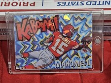 patrick mahomes kaboom card