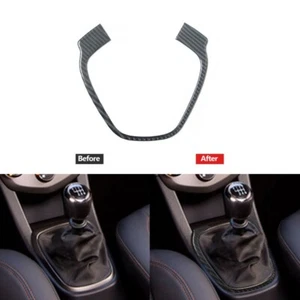 Carbon Fiber Manual Gear Shift Panel Cover Trim For Chevrolet Sonic 2012-2016 - Picture 1 of 12