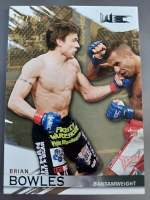Brian Bowles #121 WEC 2010 Topps UFC Knockout Gold #087/288 - Image 1 of 2