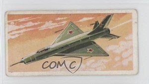 1961 Lyons Tea Wings of Speed Tea Soviet Fighter E-66 #23 4az