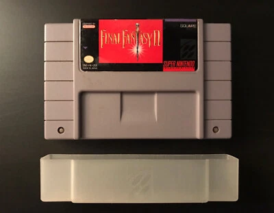 Final Fantasy II SNES,1991 Original Video Game By SQUARE(Final Fantasy IV Japan) - Image 1 of 4