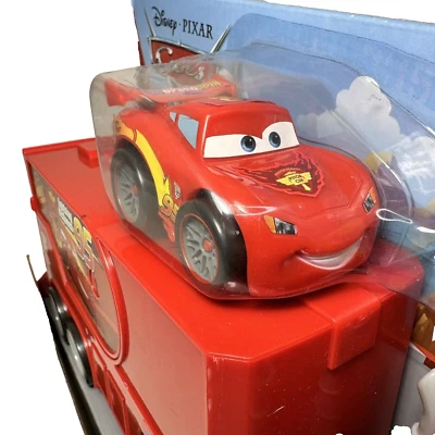 Disney Pixar Cars Cars 2 Imaginext Mack Hauler & Lightning McQueen TOYS R US HTF - Image 1 of 4
