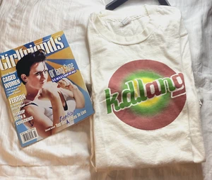 K.D. Lang Vintage 1986 T Shirt Long Sleeve XL + Girlfirends Magazine KD on Cover - Bild 1 von 11