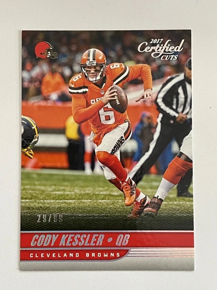 2017 Panini Donruss Certified Cuts Browns Cody Kessler Silver /99 #82 - Image 1 of 2