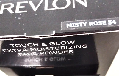 1x43 g. Revlon MISTY ROSE 54 Touch & Glow Extra Moisturizing Face Powder/ 8/2027 - Image 1 of 4