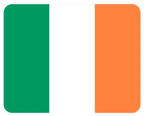 Mousepad Irland 24x19 Ireland Fahne Mauspad Unterlage - Bild 1 von 1