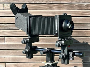 Sinar X 4x5i vendue avec 1 obturateur Copal, 2 objectifs DB et des accessoires - Photo 1/20