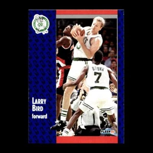 Larry Bird 1991-92 Fleer Boston Celtics #8 R302 2 - Picture 1 of 2