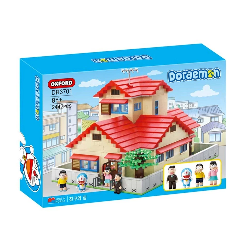 OXFORD Doraemon Nobita Nobi House 2442 Pieces DR3701 Brick Building Block Figure - Image 1 of 4