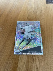 2021 Topps Chrome Tennis Mini Diamond Refractor Jonas Bjorkman Card No. 6