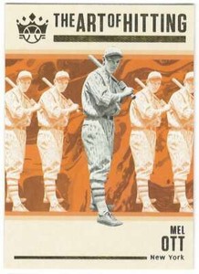 MEL OTT 2021 Panini Diamond Kings The Art of Hitting #5 NY Giants  ID:12490