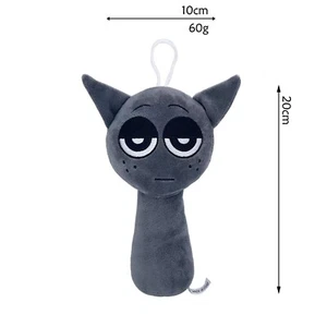 Horror Game Sprunki Plush 9in Soft Stuffed Cartoon Pillow Kids Toy USA Seller - Picture 1 of 1