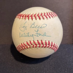 Yogi Berra/Whitey Ford Autographed MLBall JSA Certified - Picture 1 of 7