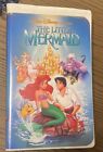 Disney The Little Mermaid VHS 1989 Banned Cover Black Diamond Edition Rare Tape 