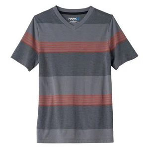 NWT ☀TONY HAWK☀ V-NECK Sz S 8  t-shirt  Boys Striped - Picture 1 of 1