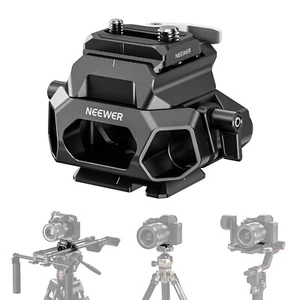 NEEWER 15mm LWS Baseplate with Arca Type QR Plate & Base,15mm Rod Clamps,Retra - Picture 1 of 8