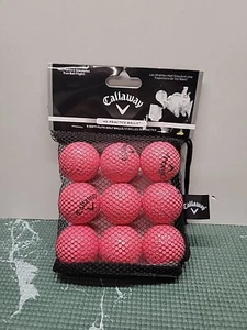 Callaway HX Practice Golf Balls 9 pack Soft Flight Pink - Picture 1 of 2