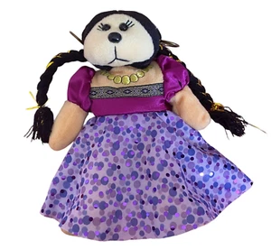Skansen Beanie Kids: Lola The Gypsy Bear (BK5077) Retired - Picture 1 of 4