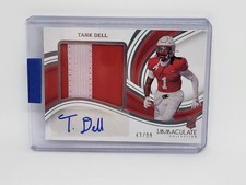 2023 PANINI IMMACULATE COLLECTION COLLEGIATE Tank Dell RPA 43/99 RC AUTO