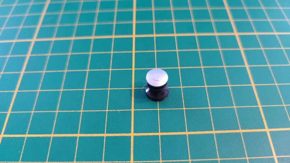 Bouchon du réservoir d'essence 67-2 n°67 Citroën 2CV Charleston 1/8 Altaya #D20 - Photo 1/1