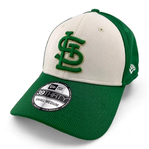 New Era St. Louis Cardinals MLB 2024 St. Patrick's Day Ivory 39Thirty Hat Cap - Picture 1 of 6