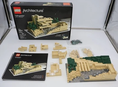 LEGO Architecture Fallingwater 21005 In 2009 Used Retired W/Manual & Box - Image 1 of 4