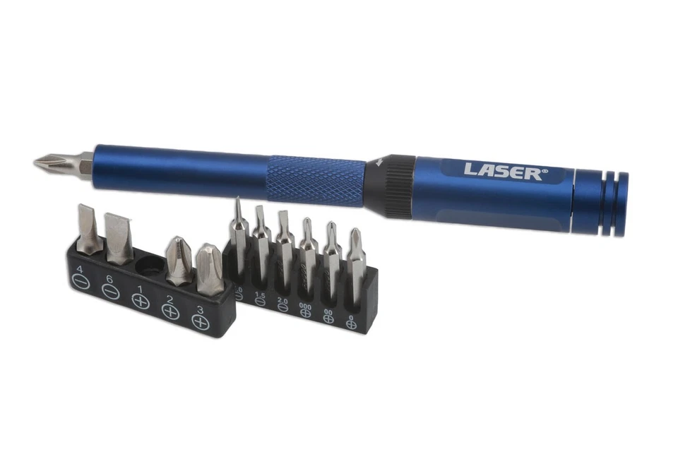 Laser Tools Ratchet Screwdriver for Standard & Precision Bits 8244 - Image 1 of 1