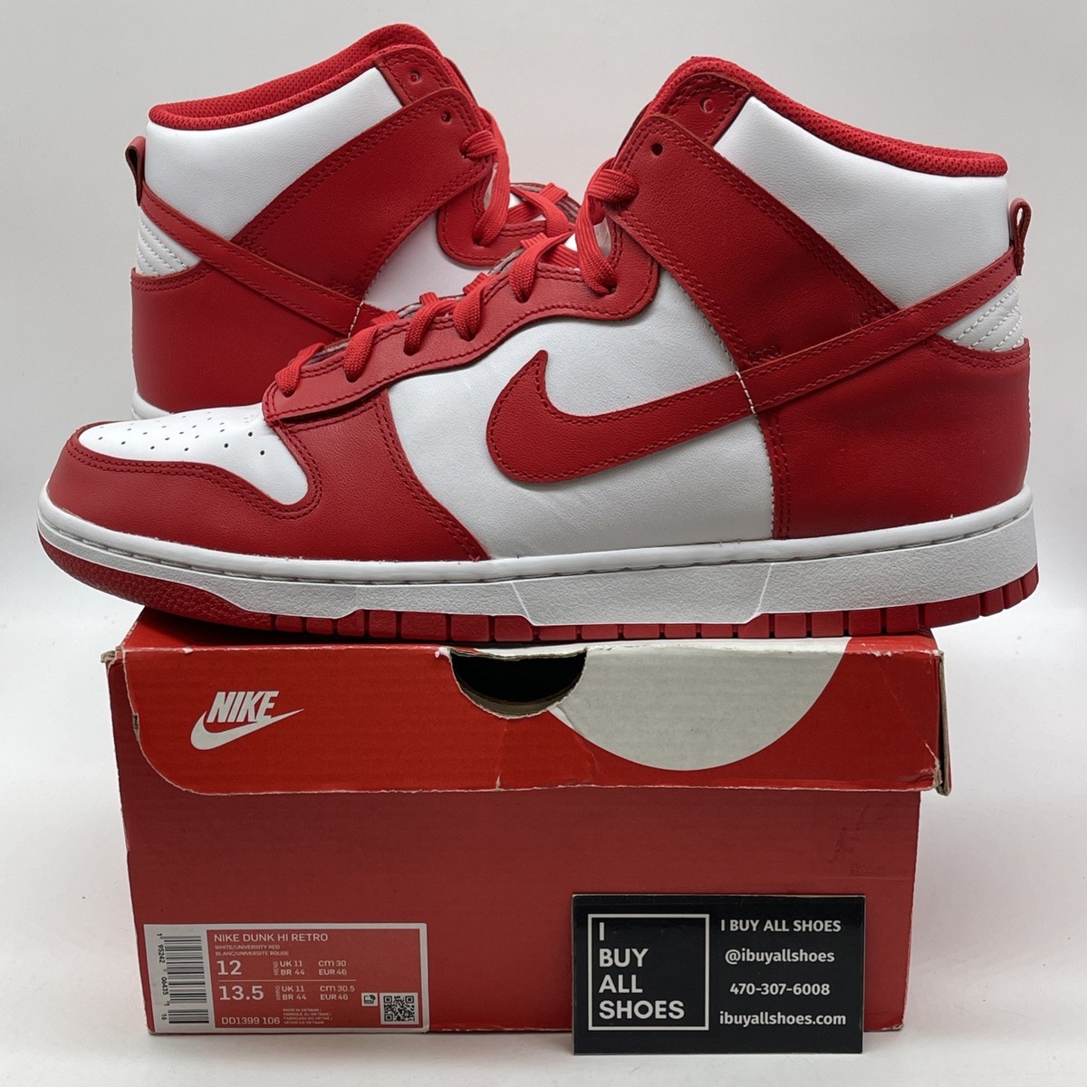 Nike Dunk High Championship Red for Sale - Authenticity Nike Dunk High Championship Red for Sale - Authenticity