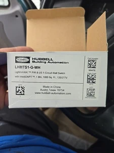 HUBBELL LHMTS1-G-WH-U LightHAWK® Occupancy Wall Switch. - Picture 1 of 2