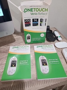 OneTouch Verio Reflect Blood Glucose Monitoring System Open Box, Manuals - Picture 1 of 18