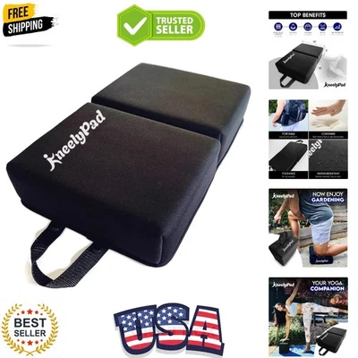 Portable Foldable Knee Pad with Washable Cover for Ultimate Comfort and Support - Image 1 of 4