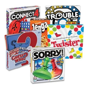 Hasbro Classic Games - Set of 6 - Picture 1 of 7