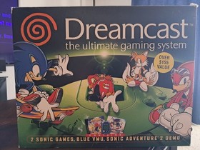 Sonic Two Game SEGA Dreamcast Bundle, 2001, Near-Complete, Very Good, Rare