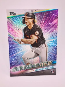 Jackson Holliday RC Estrellas de MLB 2024 Topps Serie 1 Baltimore Orioles - Imagen 1 de 2