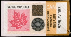 FRANCOBOLLO FISCALE VAPING CANADA - Foto 1 di 1