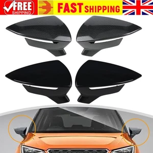 Tapa de cubierta de espejo retrovisor izquierdo/derecho para Seat Leon MK3 Ibiza MK5 Arona KJ7 - Imagen 1 de 23
