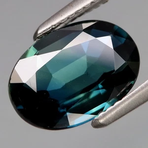 1.75Ct.Heated Only! Natural Blue Green Sapphire Australia Good Luster&CLEAN! - Picture 1 of 4