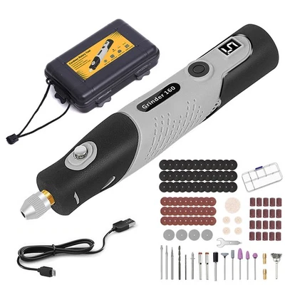 113TLG  Mini Schleifer Multifunktionswerkzeug Schleifmaschine Set Schleifgerät - Bild 1 von 4