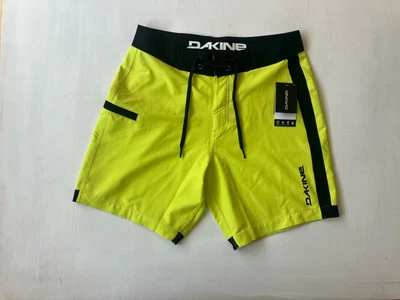 Dakine Hombres Roots 18” Board Shorts Boardshort Talla 30 Lima Nuevo con Etiquetas Foto 1 de 4