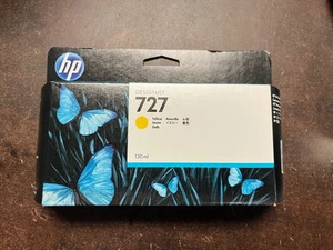 New Genuine HP 727 Yellow 130ml Designjet T920 T1500 B3P21A exp 2016 - Picture 1 of 1