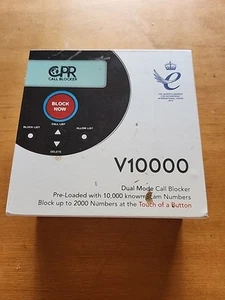Appareil d'appels fixes bloqueur d'appels RCR V10000 - Noir - Photo 1/8