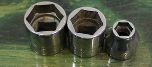 NUEVO Juego de enchufes Snap-on™ 3/8" unidad 6 puntos bajo perfil 8 mm 14 mm 16 mm - Imagen 1 de 5