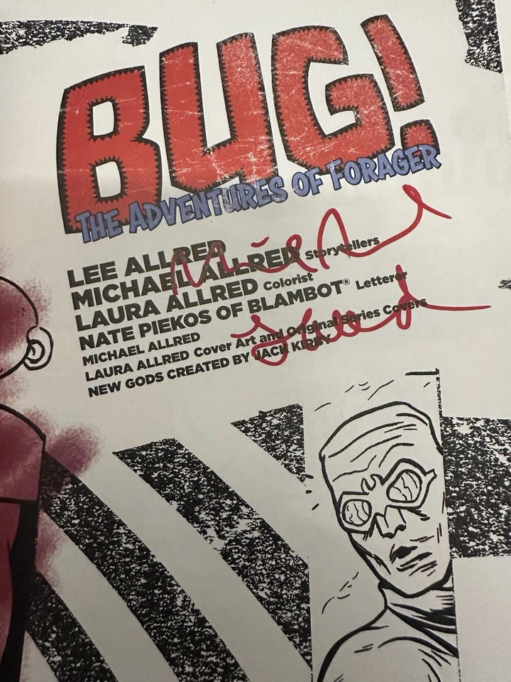 Bug The Adventure Of Forager TPB SIGNED By Mike & Laura Allred - Image 1 of 4