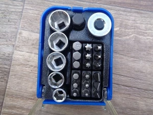 Task Force 25 Piece Socket & Bit Set w/Gear Wrench Adapter - Picture 1 of 8
