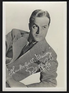 Bob Hope Actor Comedian Movies Vintage Studio Photograph - Picture 1 of 2